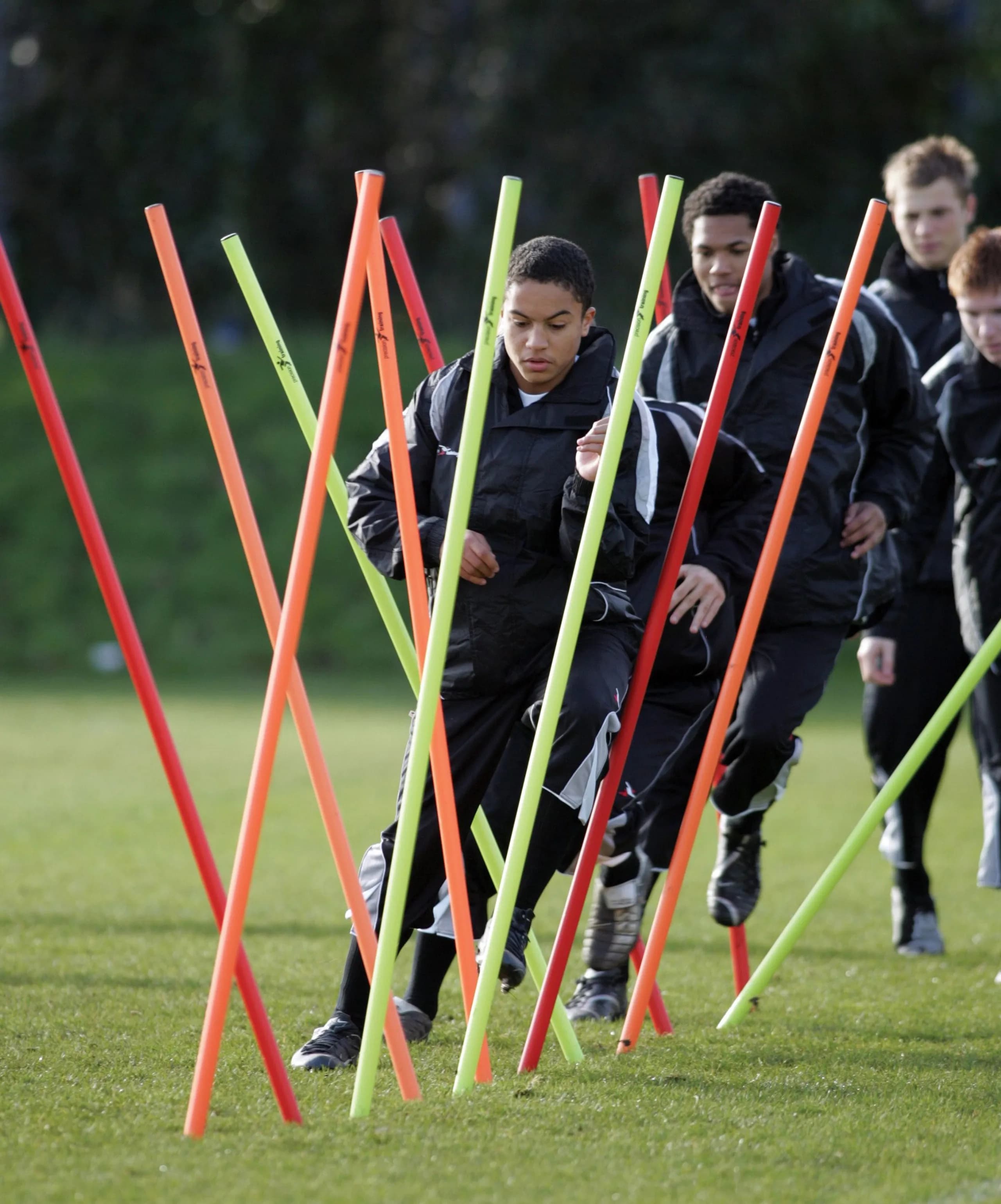Precision Training Boundary Poles