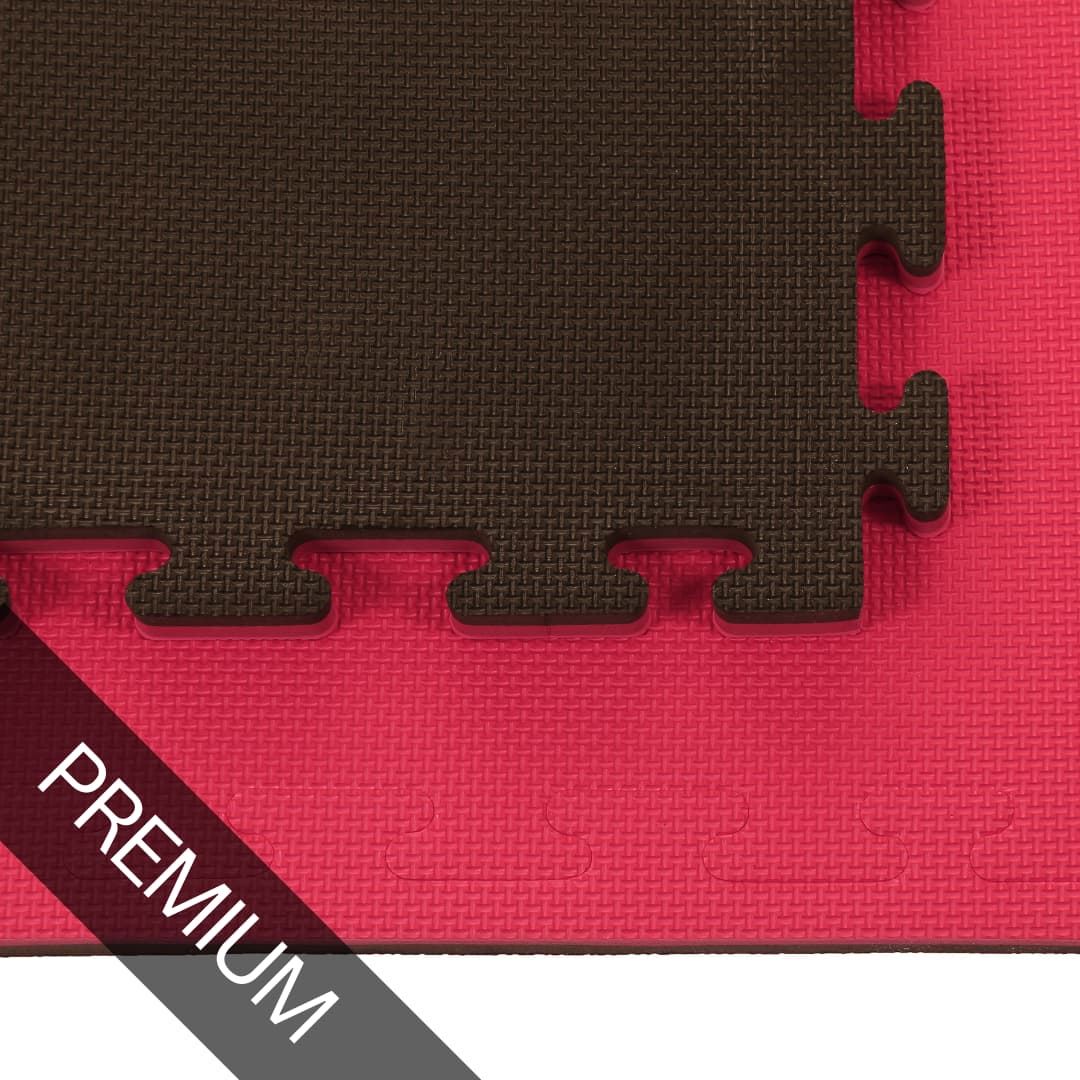Promat Black/Red 20mm Jigsaw Mats - Standard Finish