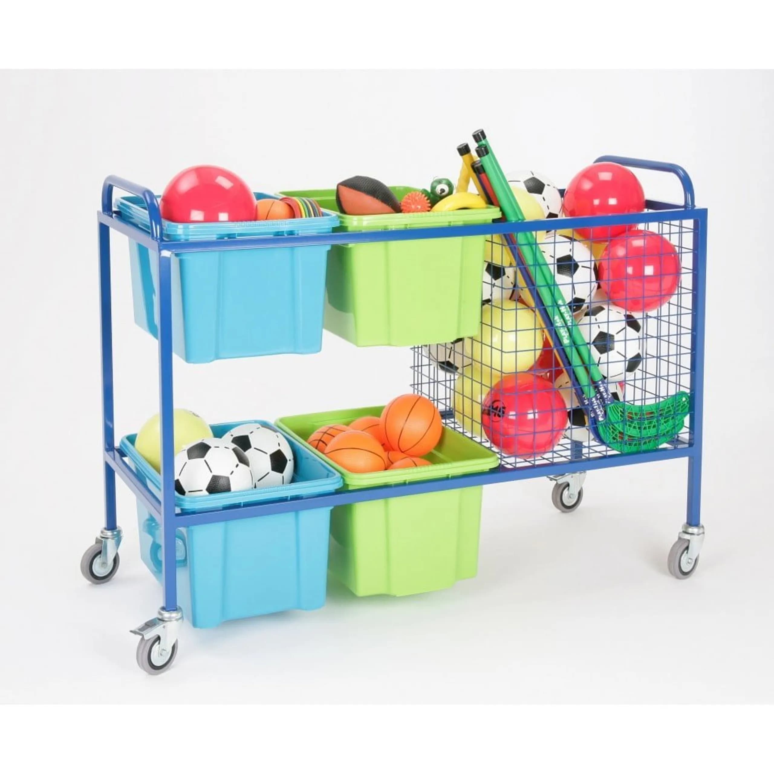 Large Equipment Storage Trolley