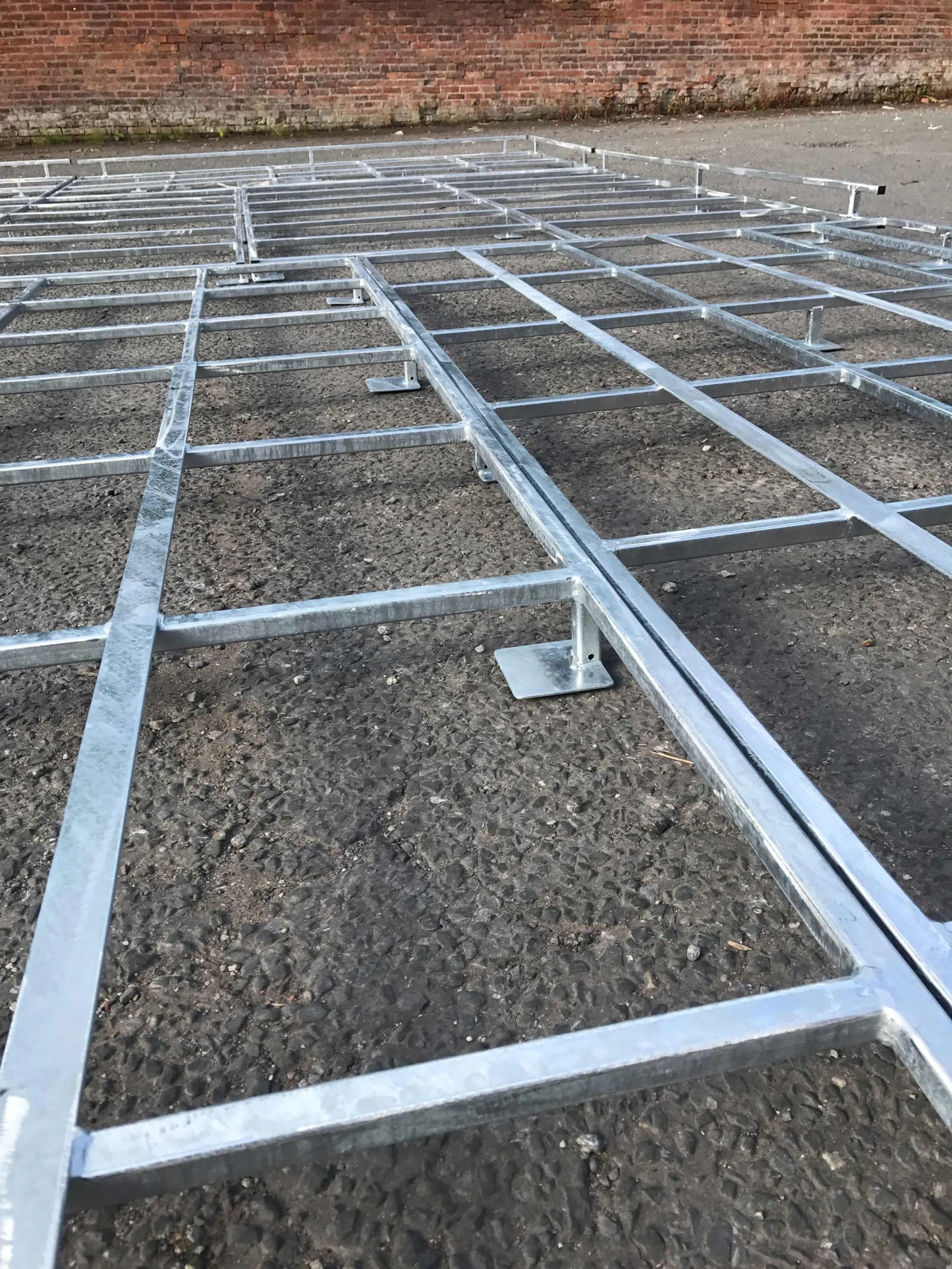 Galvanised Steel Platform for High Jump