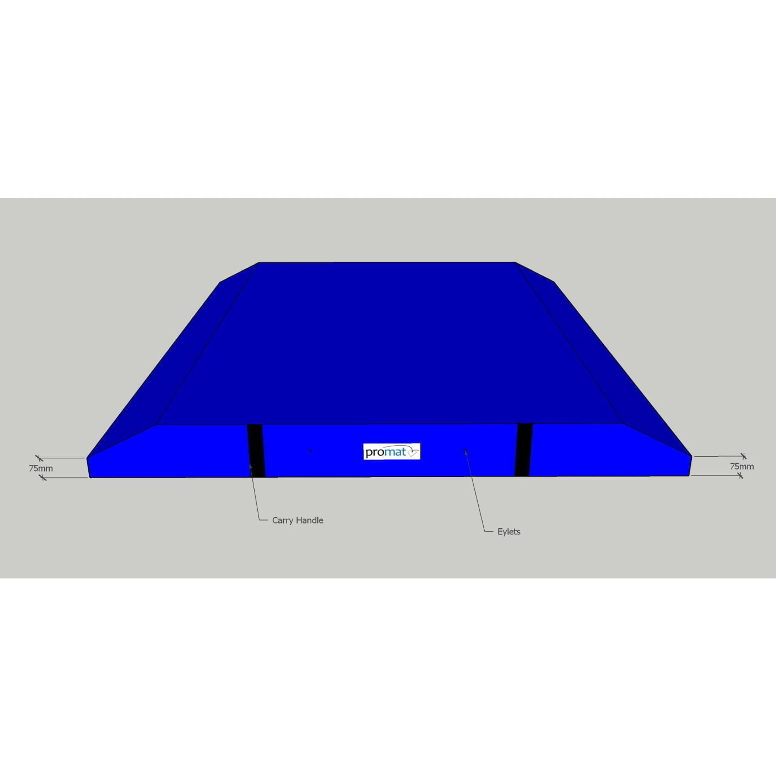 Promat Double Wedge Spotting End Deck Mat