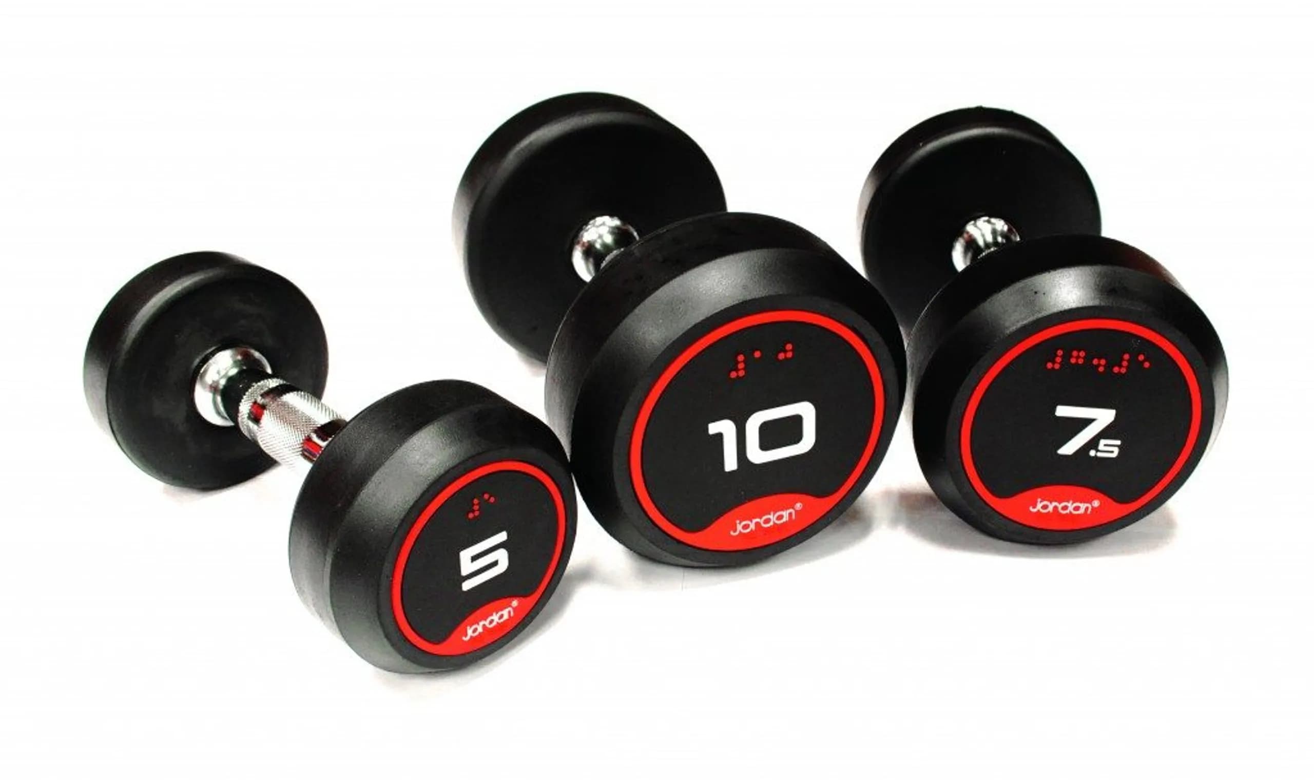 Jordan Classic Rubber Dumbbells Sets