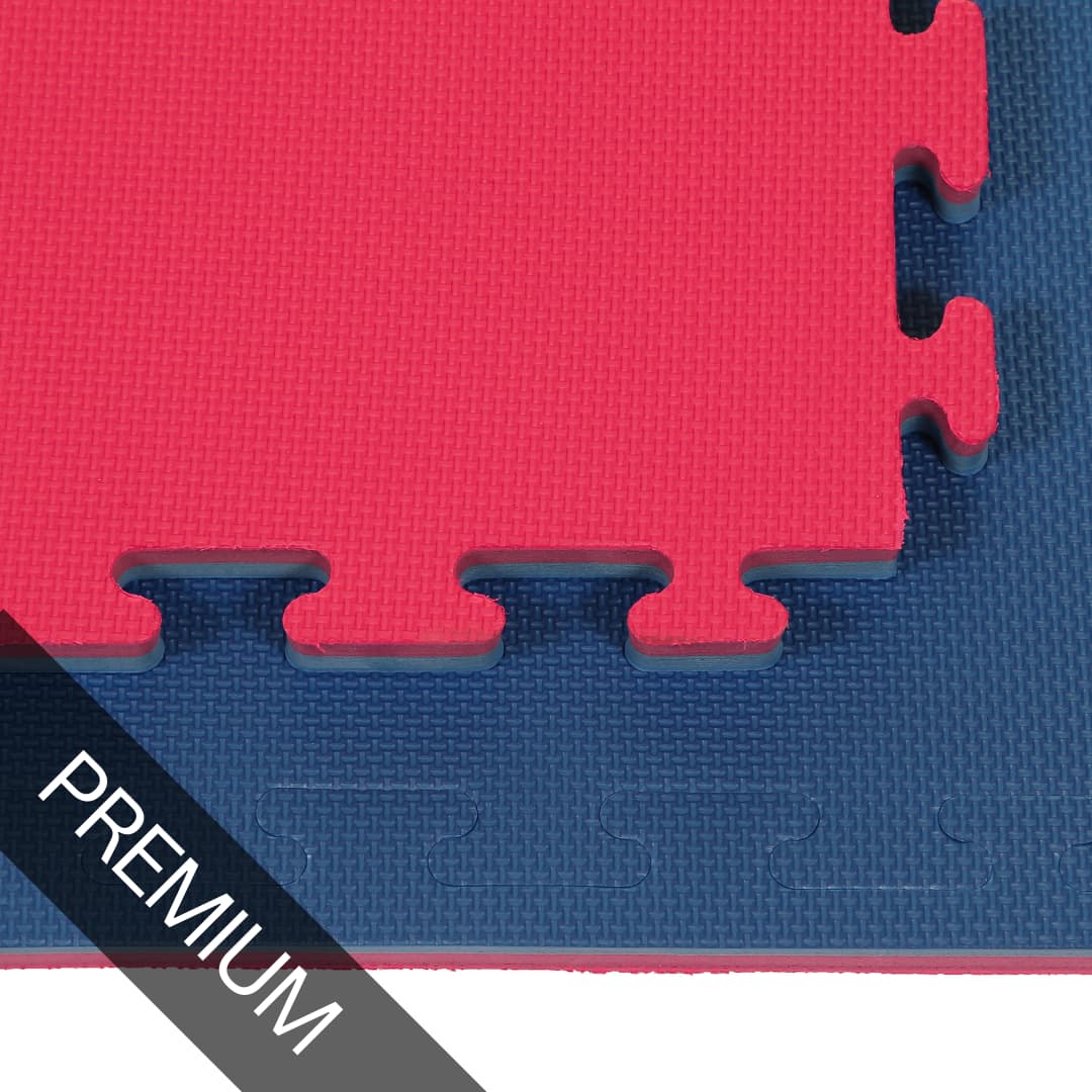 Promat Red/Blue 20mm Jigsaw Mat - Standard Finish