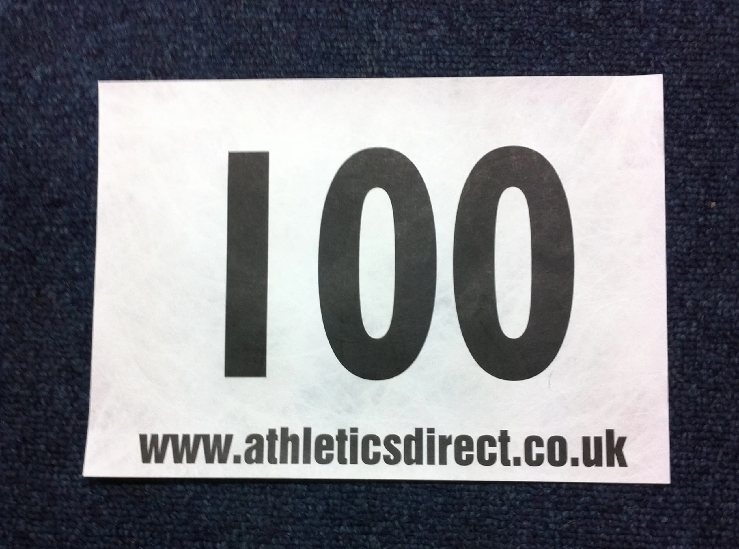 Race Numbers