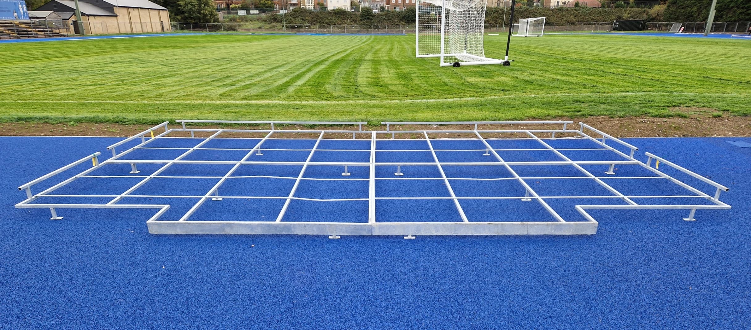 Galvanised Steel Platform for High Jump
